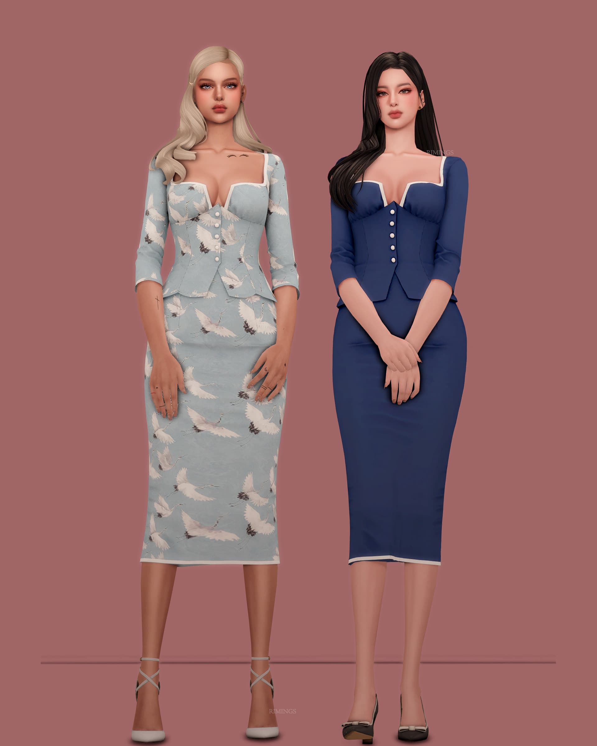 Галерея мода Сет одежды Elegance Redefined #2